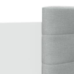 Berkfield Home Durable Bed Frame with LED without Mattress White 150x200 cm King Size - thumbnail 9