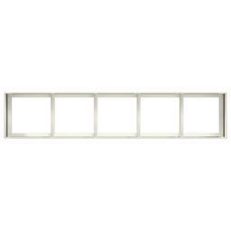 Berkfield Home Planter White 200x40x40 cm Cold-rolled Steel - Size: 200 x 40 x 40 cm - thumbnail 5