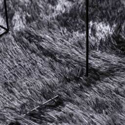 Berkfield Home Shaggy Rug High Pile NAVARRA Dark Grey 300x200 cm Polyester - Size: Medium - thumbnail 7