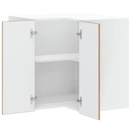 "Berkfield Home Kitchen Wall Corner Cabinet ""Porto"" Old Wood Engineered Wood in Brown" - thumbnail 5