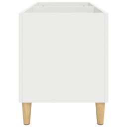 Berkfield Home Record Cabinet White 74.5x38x48 cm Engineered Wood - thumbnail 6