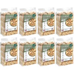 Pelle & Sol 8 Pack x 2.4 Kg Kindling Wood - Long-Burning Firewood (19.2kg Total) in Light Oak - thumbnail 1