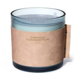 French Connection High Autumn Nights Luxury Leather Candle 1.46kg - 4 Wick Scented - thumbnail 3