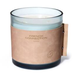 French Connection High Autumn Nights Luxury Leather Candle 1.46kg - 4 Wick Scented - thumbnail 4