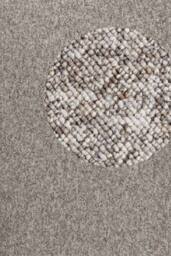 THE RUGS Rocco Flatweave Washable Plain Extra Large Living Room Rug & Runner in Taupe - Size: 80 cm x 240 cm - thumbnail 1