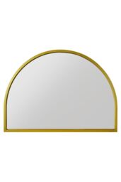 "MirrorOutlet Gold Metal Framed Arched Wall Mirror 49"" X 35"" (125CM X 90CM) - Size: 1 Pack" - thumbnail 4