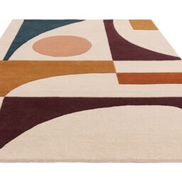 The Rug Shop UK Multi Handmade Wool Modern Abstract Easy to Clean Area Rug - Size: 200 cm x 290 cm - thumbnail 6