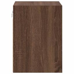 Berkfield Home Durable Garage Wall Cabinets 2 pcs Brown Oak Engineered Wood - thumbnail 7