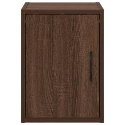 Berkfield Home Durable Garage Wall Cabinets 2 pcs Brown Oak Engineered Wood - thumbnail 6