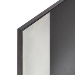 Wyld and Coco Black Wall Mounted Bathroom Mirror and Shelves W60 x D14 x H54cm - thumbnail 7