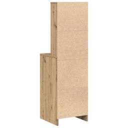 Berkfield Home Highboard Artisan Oak 40x41x135 cm Engineered Wood in Brown - Size: 40 x 41 x 135 cm - thumbnail 8