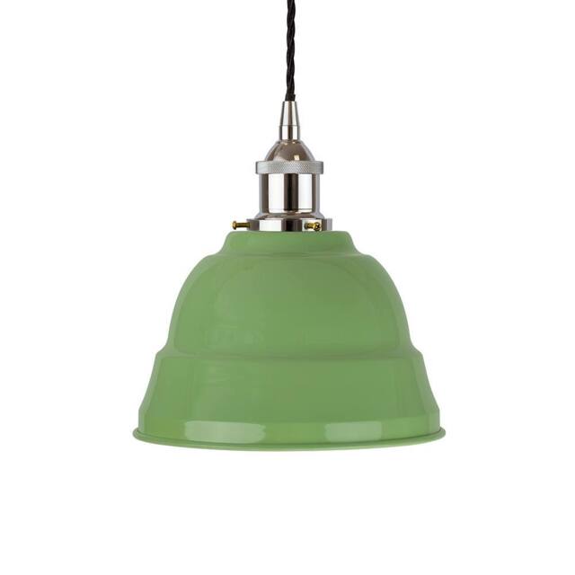 SE Home Mint Green Lincoln Pendant Light - Nickel - Black Twisted - image 1