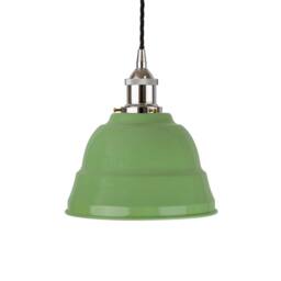 SE Home Mint Green Lincoln Pendant Light - Nickel - Black Twisted - thumbnail 1