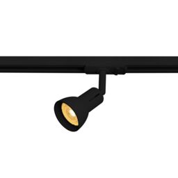 Nordlux Modern Indoor Track Spot Light Black Metal GU10 Adjustable Head - Mains Powered, IP20 - thumbnail 3