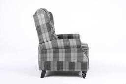 SquareBoxx Balmoral Premier Recliner Armchair in Grey - thumbnail 6