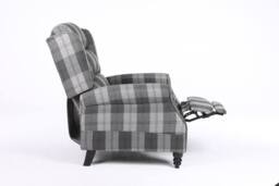 SquareBoxx Balmoral Premier Recliner Armchair in Grey - thumbnail 5