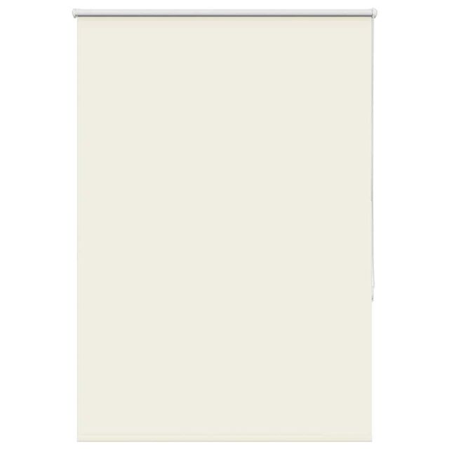 Berkfield Home Roller Blind Blackout Off-White 95x175 cm Fabric Width 90.7 cm Polyester in White - image 1