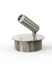 CGC Lighting 'Scarlet' Satin Nickel Adjustable Head LED Rechargeable Magnetic USB Reading Bedside Wall Light in Silver - thumbnail 4