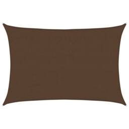 Berkfield Home Sunshade Sail 160 g/m¬≤ Brown 4x5 m HDPE - thumbnail 2