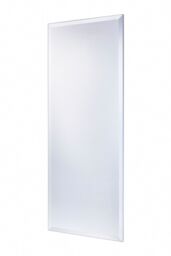 Yearn Mirrors Yearn Minimal dressing Mirror Bevelled 122x46 in Metallic Silver - thumbnail 2