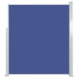 Berkfield Home Retractable Side Awning 140 x 300 cm Blue - thumbnail 2