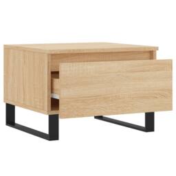 Berkfield Home Coffee Tables 2 pcs Sonoma Oak 50x46x35 cm Engineered Wood in Brown - Size: 50 x 46 x 35 cm - thumbnail 7