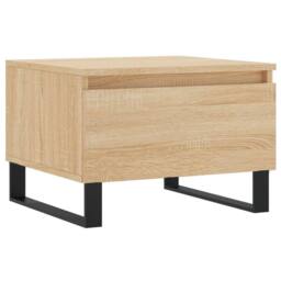 Berkfield Home Coffee Tables 2 pcs Sonoma Oak 50x46x35 cm Engineered Wood in Brown - Size: 50 x 46 x 35 cm - thumbnail 5