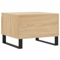 Berkfield Home Coffee Tables 2 pcs Sonoma Oak 50x46x35 cm Engineered Wood in Brown - Size: 50 x 46 x 35 cm - thumbnail 9