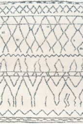 Kukoon Cream Beige Scandi Boho Plush Shagg Deep Pile Living Room Area Rug - Size: 60 cm x 240 cm - thumbnail 2