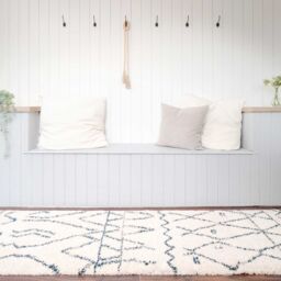 Kukoon Cream Beige Scandi Boho Plush Shagg Deep Pile Living Room Area Rug - Size: 60 cm x 240 cm - thumbnail 9