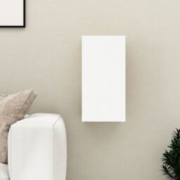 Berkfield Home TV Cabinet White & Sonoma Oak 30.5x30x60 cm Engineered Wood