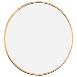 Berkfield Home Wall Mirror Gold √ò 30 cm Round - thumbnail 3