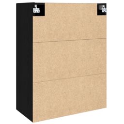 Berkfield Home Hanging cabinet Black oak 69.5 x 34 x 90 cm Engineered wood - thumbnail 8