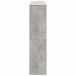 Berkfield Home Classic Bookcase Concrete Grey 100x33x135 cm Engineered Wood - Size: 100 x 33 x 135 cm - thumbnail 5