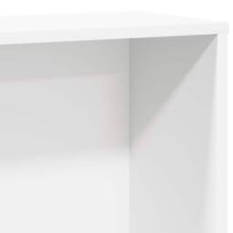 Berkfield Home Bookcase White 60x24x120 cm Engineered Wood - Size: 60 x 24 x 120 cm - thumbnail 8
