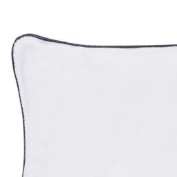 Wyld and Coco Pillow White Japara Cotton Cover Hypoallergenic Microfibre Fill - thumbnail 6