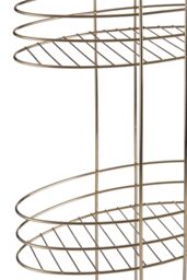 Orsina Dara 3 Tier Storage Rack in Gold - thumbnail 3