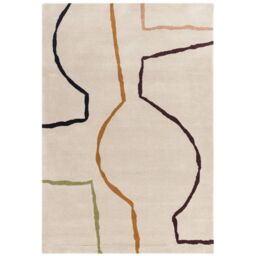 The Rug Shop UK Multi Handmade Modern Easy to clean Abstract Rug - Size: 160 cm x 230 cm - thumbnail 7