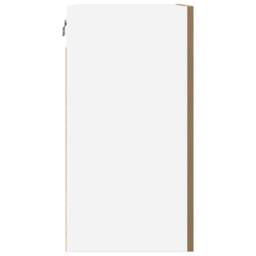 Berkfield Home Hanging Cabinet Lyon Artisan Oak 40x31x60 cm Engineered Wood in Brown - Size: 40 x 31 x 60 cm - thumbnail 6