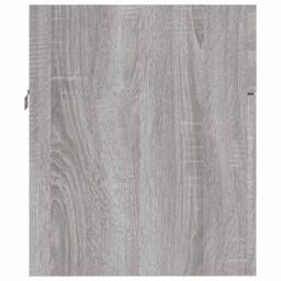 Berkfield Home 2 Piece Bathroom Furniture Set Grey Sonoma Engineered Wood - thumbnail 9