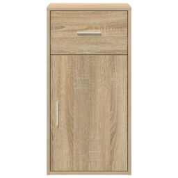 Berkfield Home Sonoma Oak Storage Cabinet Sonoma oak MDF Medium in Brown - thumbnail 5