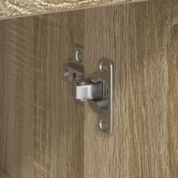 Berkfield Home Sonoma Oak Storage Cabinet Sonoma oak MDF Medium in Brown - thumbnail 9