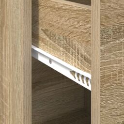 Berkfield Home Sonoma Oak Storage Cabinet Sonoma oak MDF Medium in Brown - thumbnail 8