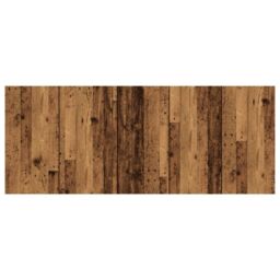 Berkfield Home Bed Headboard Old Wood 200x1.5x80 cm Engineered Wood in Brown - thumbnail 3