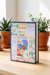 Living and Home 50-Page Photo Album with 200-Pocket Capacity for 4x6-Inch Photos in Blue
