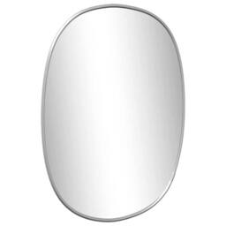 Berkfield Home Wall Mirror Silver 40x30 cm - thumbnail 4