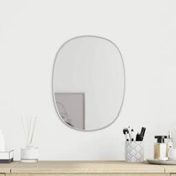 Berkfield Home Wall Mirror Silver 40x30 cm - thumbnail 2