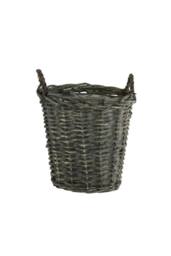 KDMD Grey Wicker Basket with Liner 23cm 3 Pack - thumbnail 2