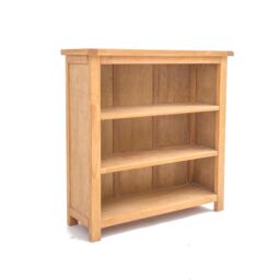 Cabinet Bits Bookcase 90x90x30cm in Light Brown - Size: 90 x 90 x 30 cm - thumbnail 2