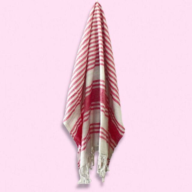 Serenityy Hamman Spa Towel - Sunset Pink - 90x170 cm - Size: Bath Sheet - image 1